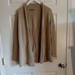 NY Collection Long Cardigan